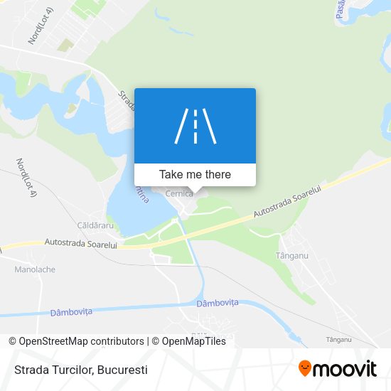 Strada Turcilor map