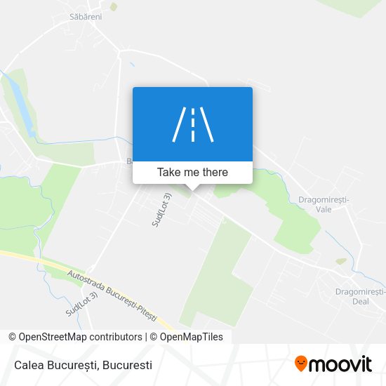 Calea București map
