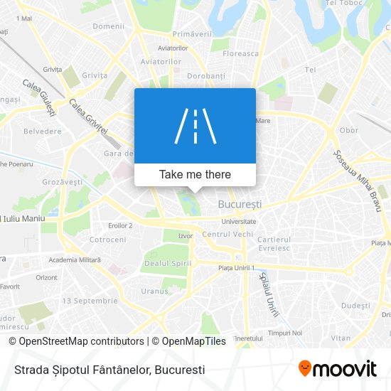 Strada Șipotul Fântânelor map