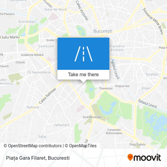 Piața Gara Filaret map