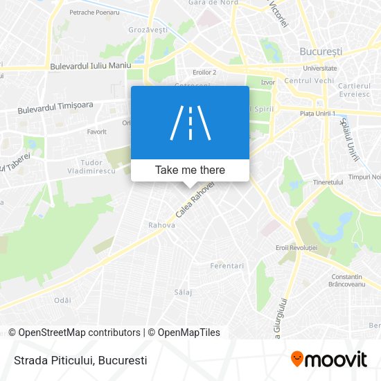 Strada Piticului map