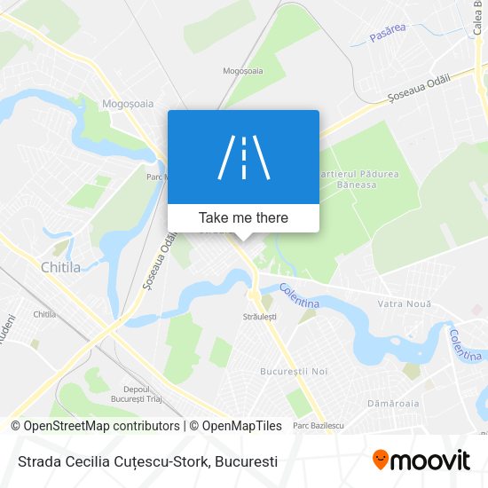 Strada Cecilia Cuțescu-Stork map