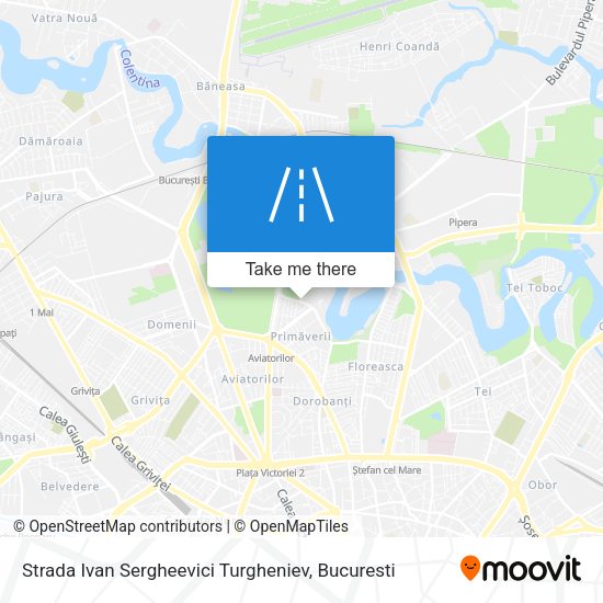Strada Ivan Sergheevici Turgheniev map