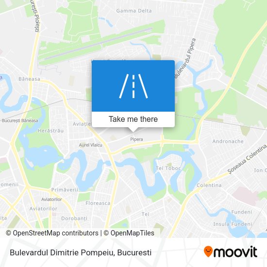 Bulevardul Dimitrie Pompeiu map