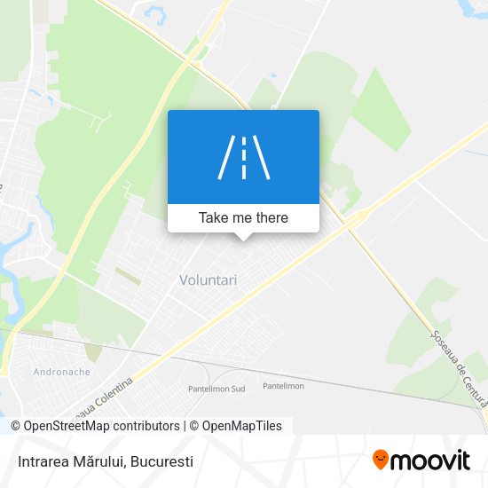 Intrarea Mărului map