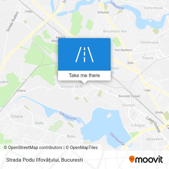 Strada Podu Ilfovățului map