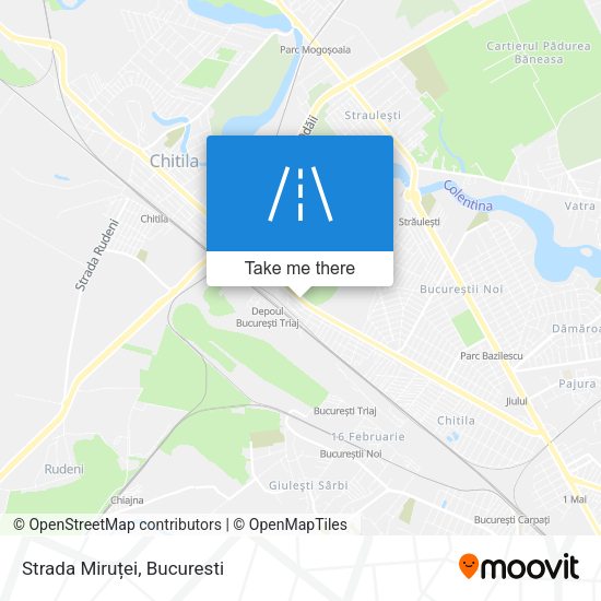 Strada Miruței map