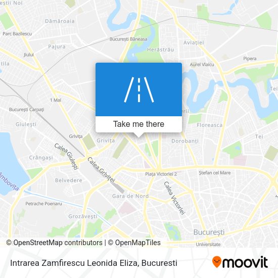 Intrarea Zamfirescu Leonida Eliza map