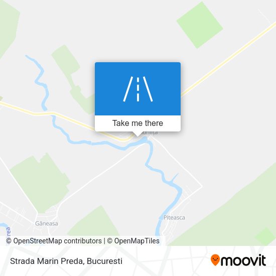 Strada Marin Preda map