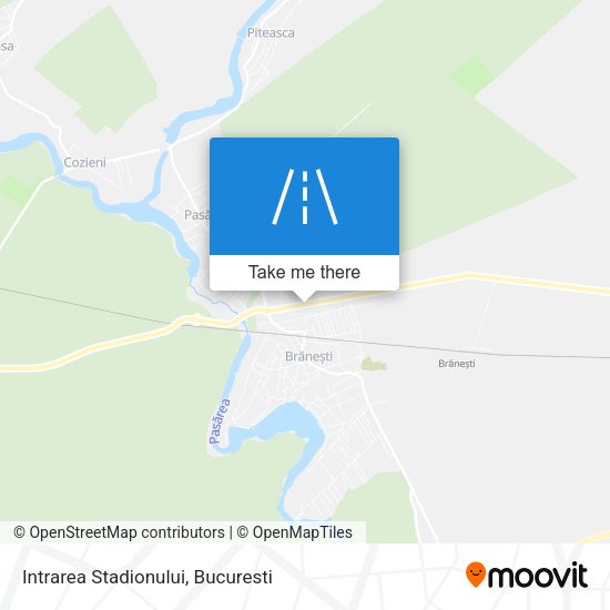 Intrarea Stadionului map