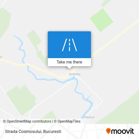 Strada Cosmosului map