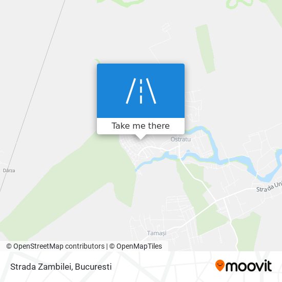 Strada Zambilei map