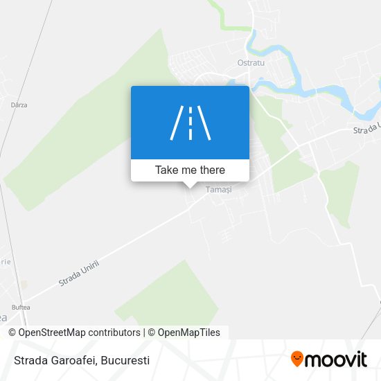 Strada Garoafei map