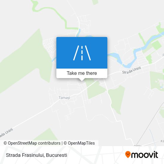 Strada Frasinului map