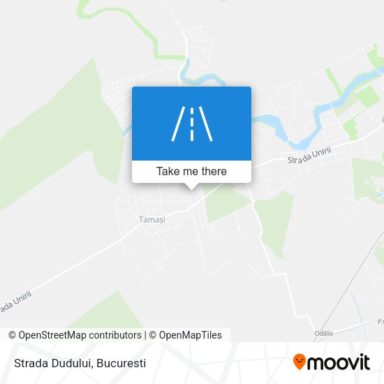Strada Dudului map