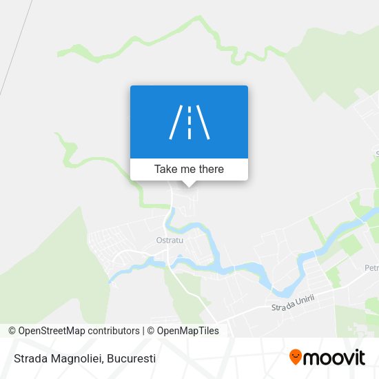 Strada Magnoliei map