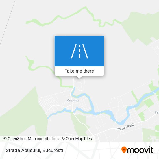 Strada Apusului map