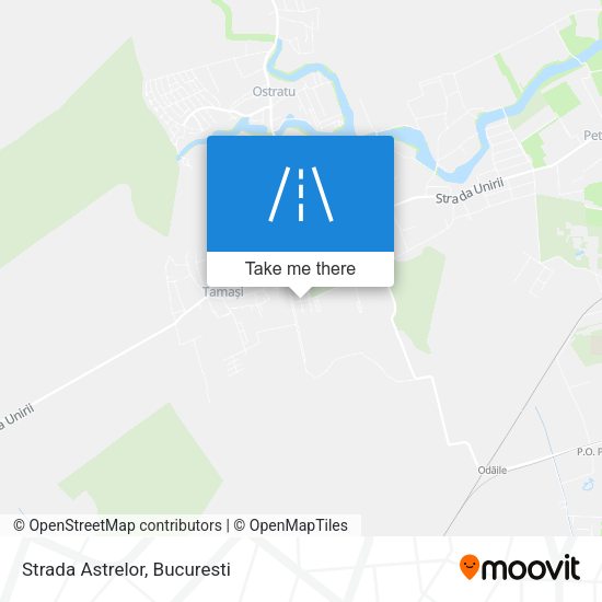 Strada Astrelor map