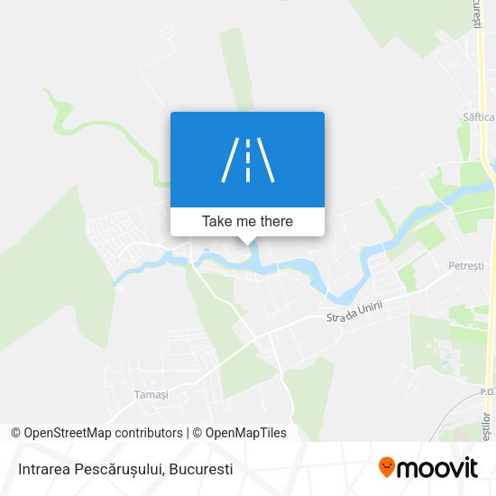 Intrarea Pescărușului map