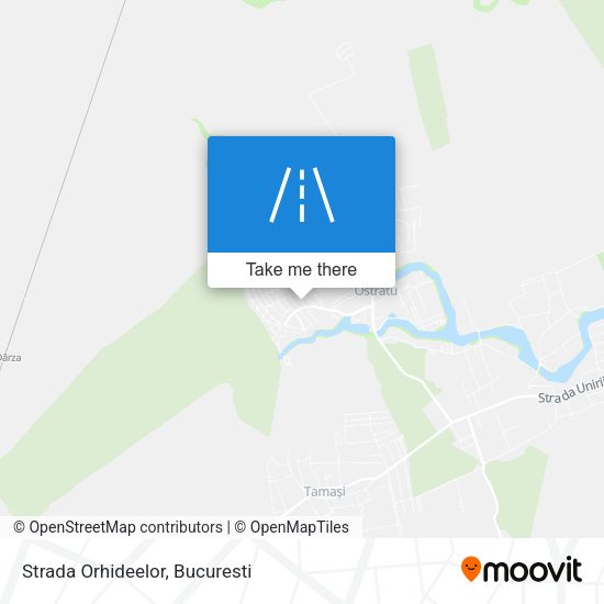 Strada Orhideelor map