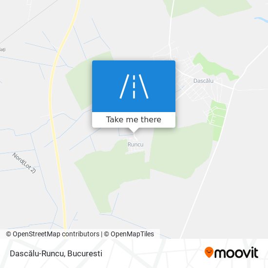 Dascălu-Runcu map