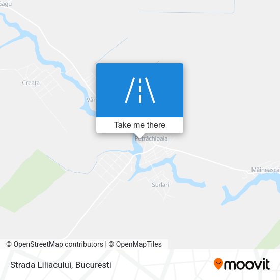 Strada Liliacului map