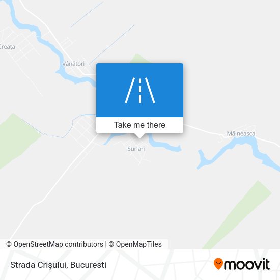 Strada Crișului map