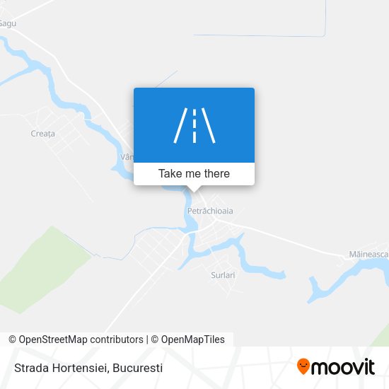 Strada Hortensiei map