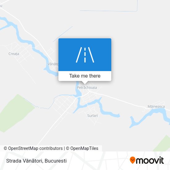 Strada Vânători map