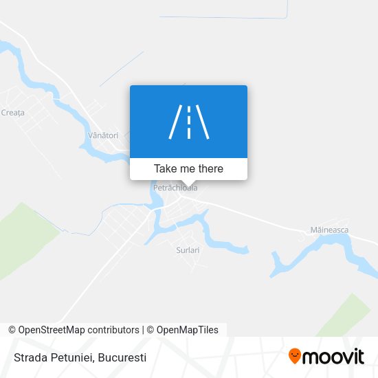Strada Petuniei map