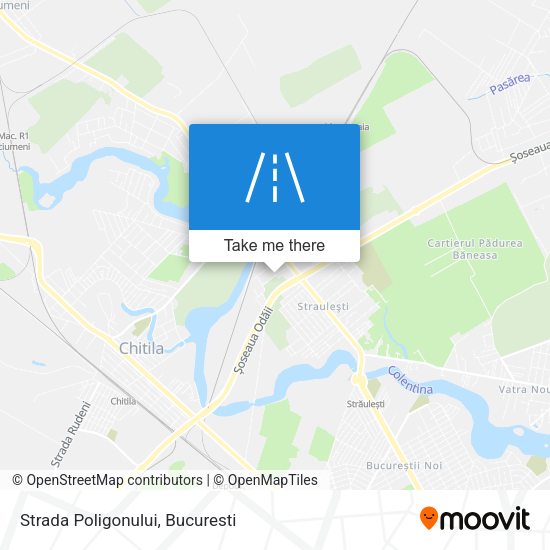 Strada Poligonului map