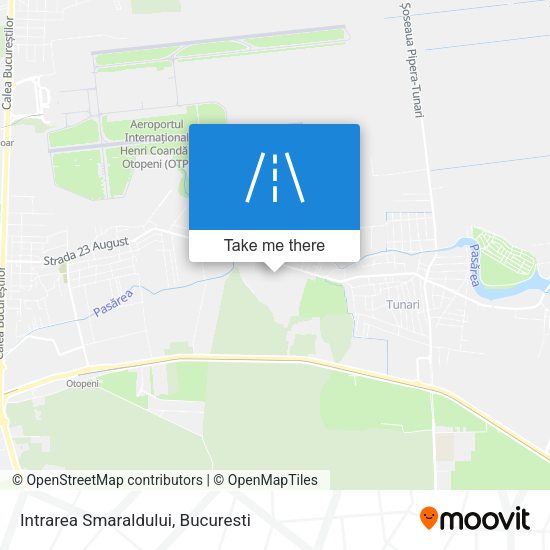 Intrarea Smaraldului map