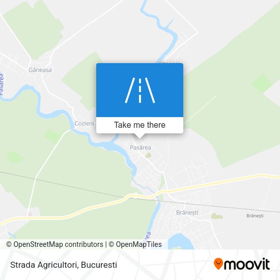 Strada Agricultori map