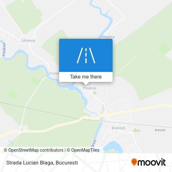 Strada Lucian Blaga map