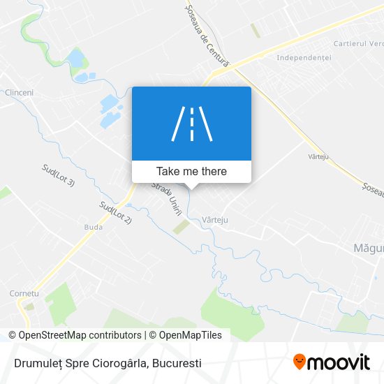 Drumuleț Spre Ciorogârla map