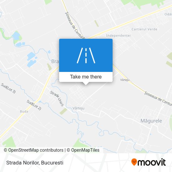 Strada Norilor map