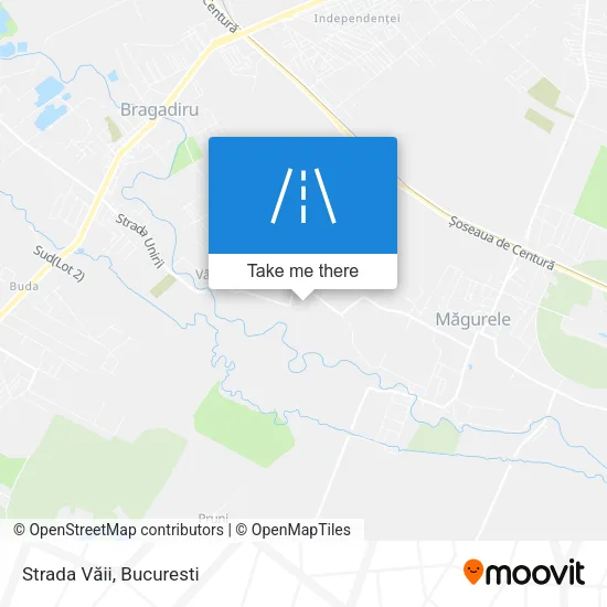 Strada Văii map
