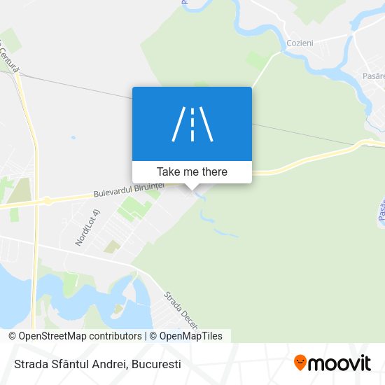 Strada Sfântul Andrei map