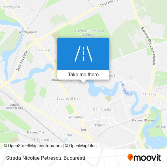 Strada Nicolae Petrescu map
