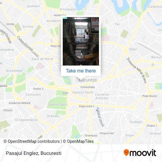 Pasajul Englez map