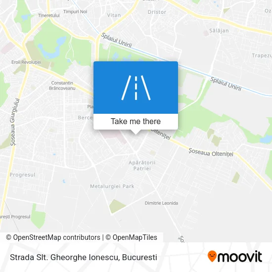 Strada Slt. Gheorghe Ionescu map