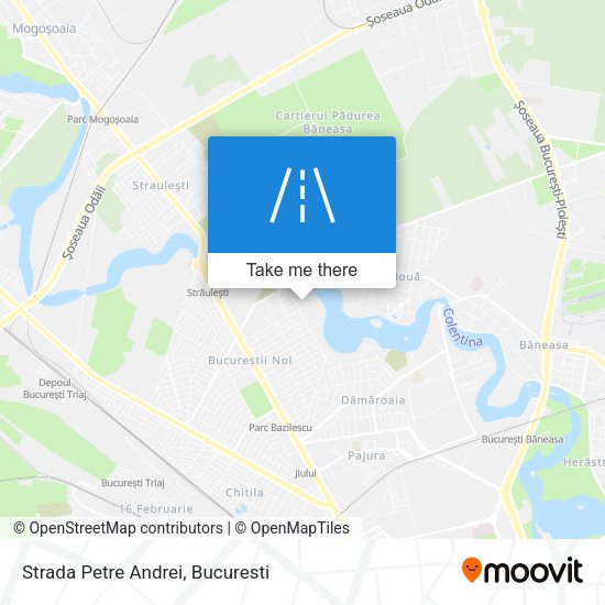 Strada Petre Andrei map