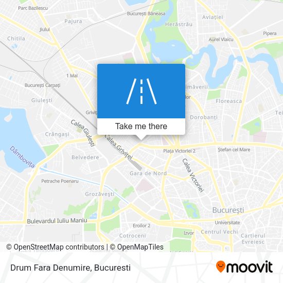 Drum Fara Denumire map
