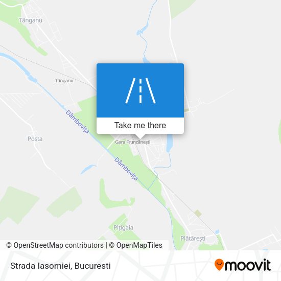 Strada Iasomiei map
