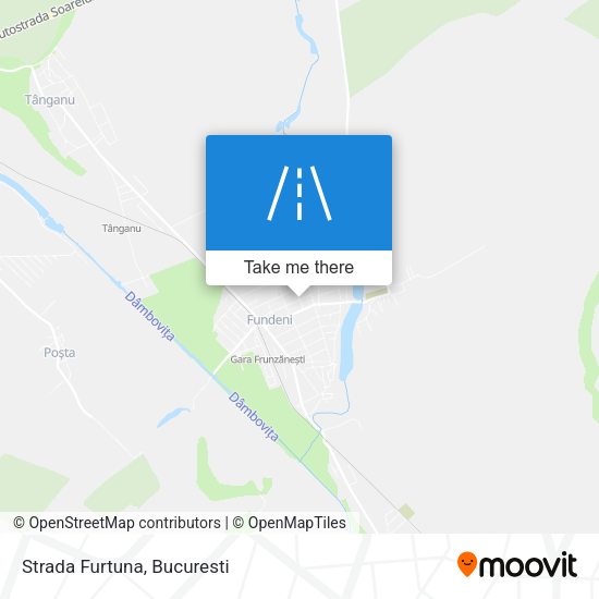 Strada Furtuna map