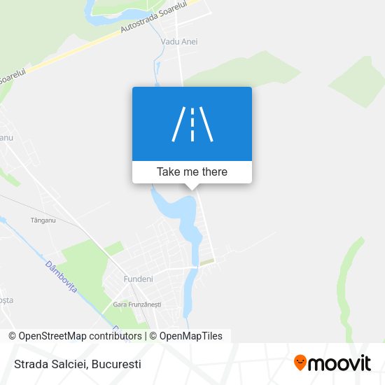 Strada Salciei map