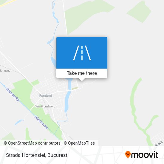 Strada Hortensiei map