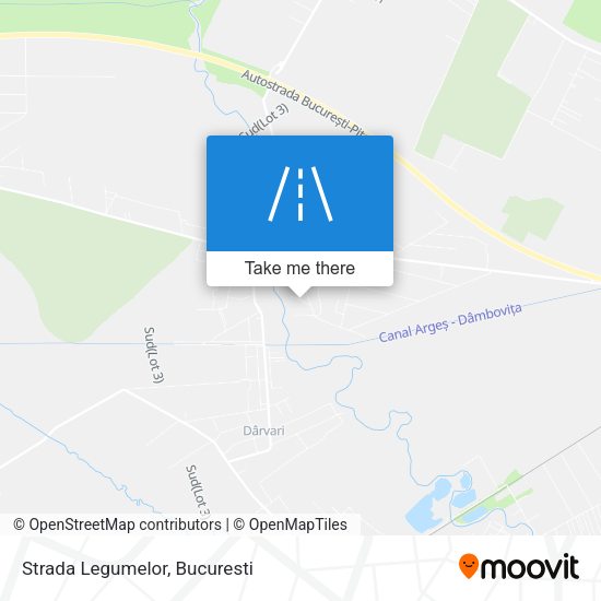 Strada Legumelor map
