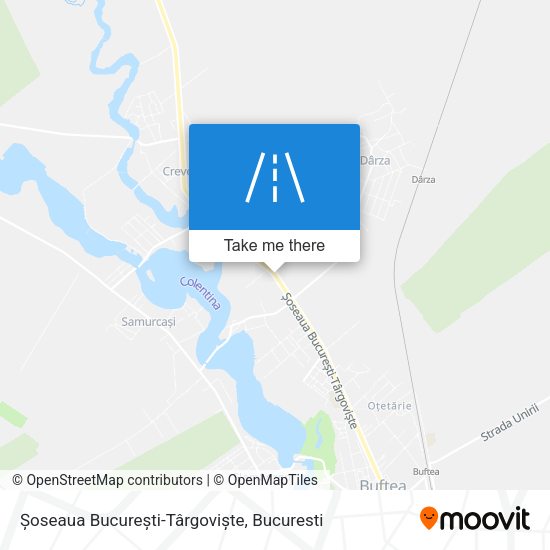 Șoseaua București-Târgoviște map