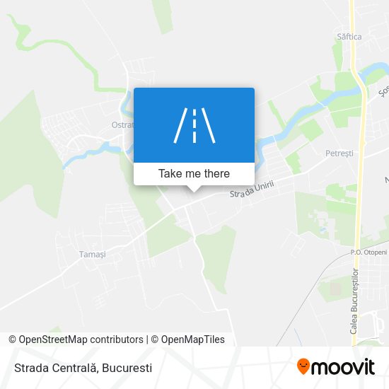 Strada Centrală map